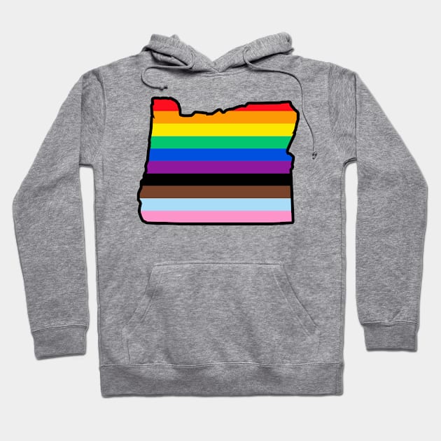 Oregon Pride Hoodie by fearcity